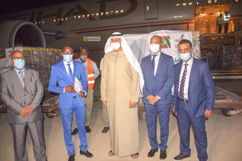 الامارات العربية المتحدة تمنح موريتانييا 10 آلاف جرعة من لقاح كورونا