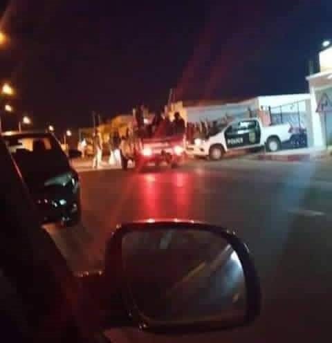 الشرطه تغلق مقر حزب الرباط الوطني في مقاطعة لكصر