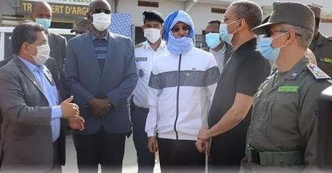 وزيرا الداخلية والدفاع الوطني في زيارة اطمأنان على أمن نواكشوط