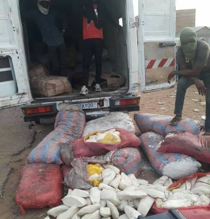 الدرك الوطني يحبط عملية تهريب خمور ومواد مصر كانت في طريقها إلى نواكشوط