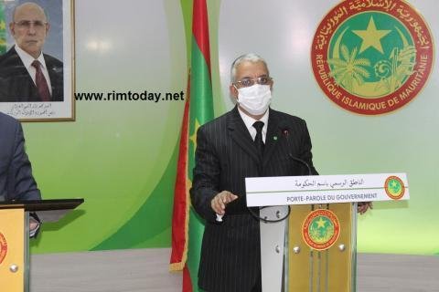 الناطق باسم الحكومة ينفي سقوط أي طائرة موريتانية