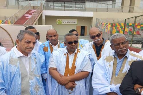 بعثة من الحزب الحاكم في زيارة إلى نواذيبو