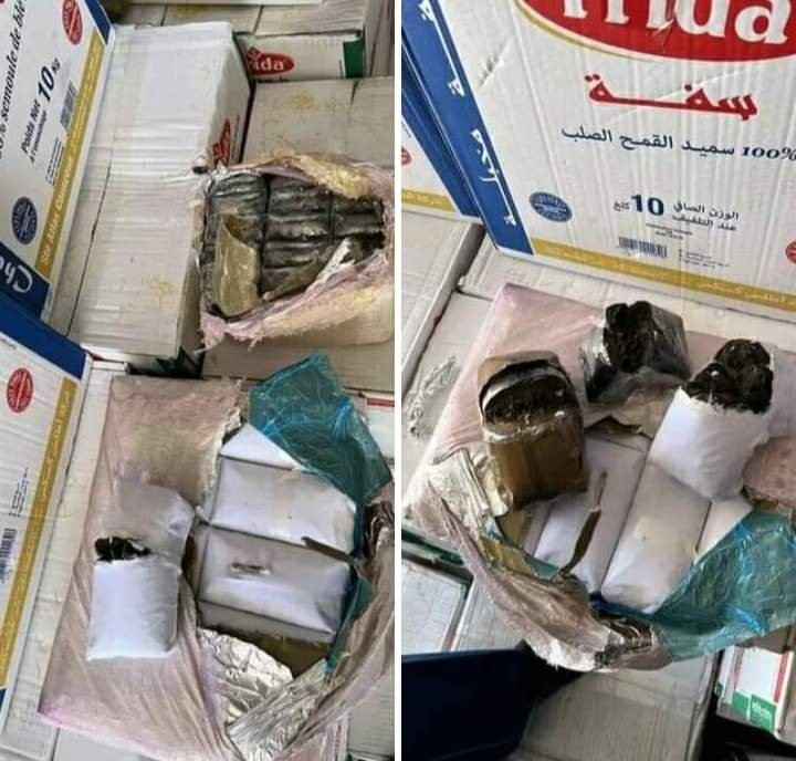 احباط تهريب كمية كبيرة من المخدرات عند معبر الگرگرات بين المغرب وموريتانيا