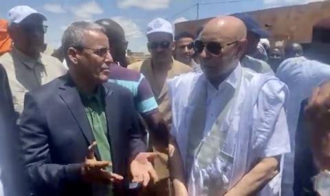 رئيس الجمهورية يقطع اجازته ويتوجه مباشرة الى مدينة كيهيدي المنكوبة بفعل فيضانات الامطار