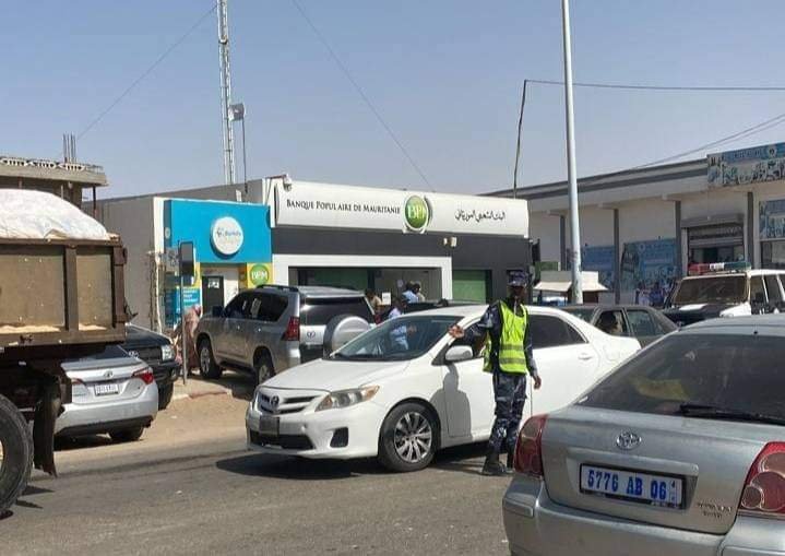 عملية سطو عاى احد فروع البنك الشعبي في نواكشوط