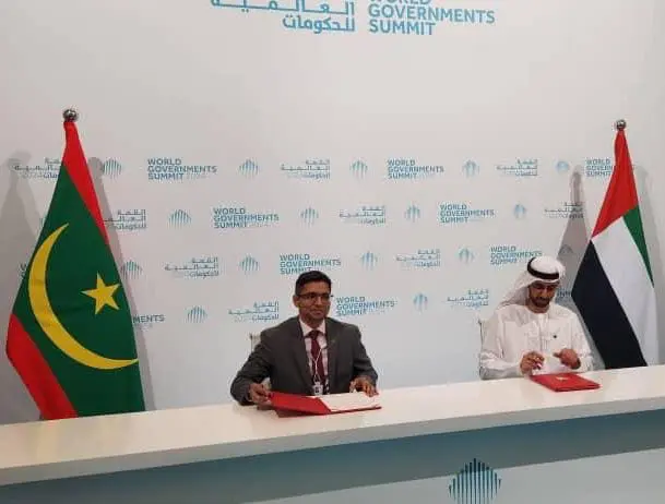 توقيع إتفاقية في مجال التحول الرقمي في مجال التعليم   بين موريتانيا والإمارات