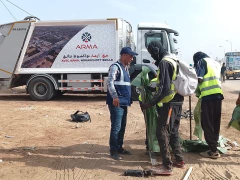 أعلنت اليوم الشركة المغربية أرما للنظافة الحاصلة مؤخرا على رخصة نظافة