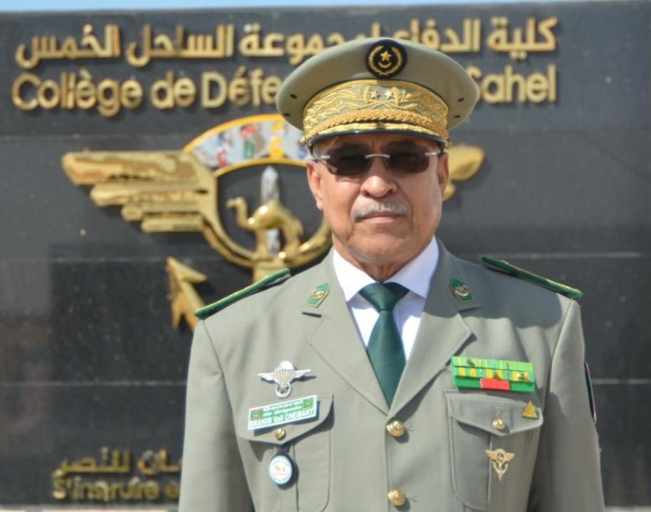 ولد الغزواني يعين الفريق ولد الشيباني قائداً لأركان الحرس الوطني