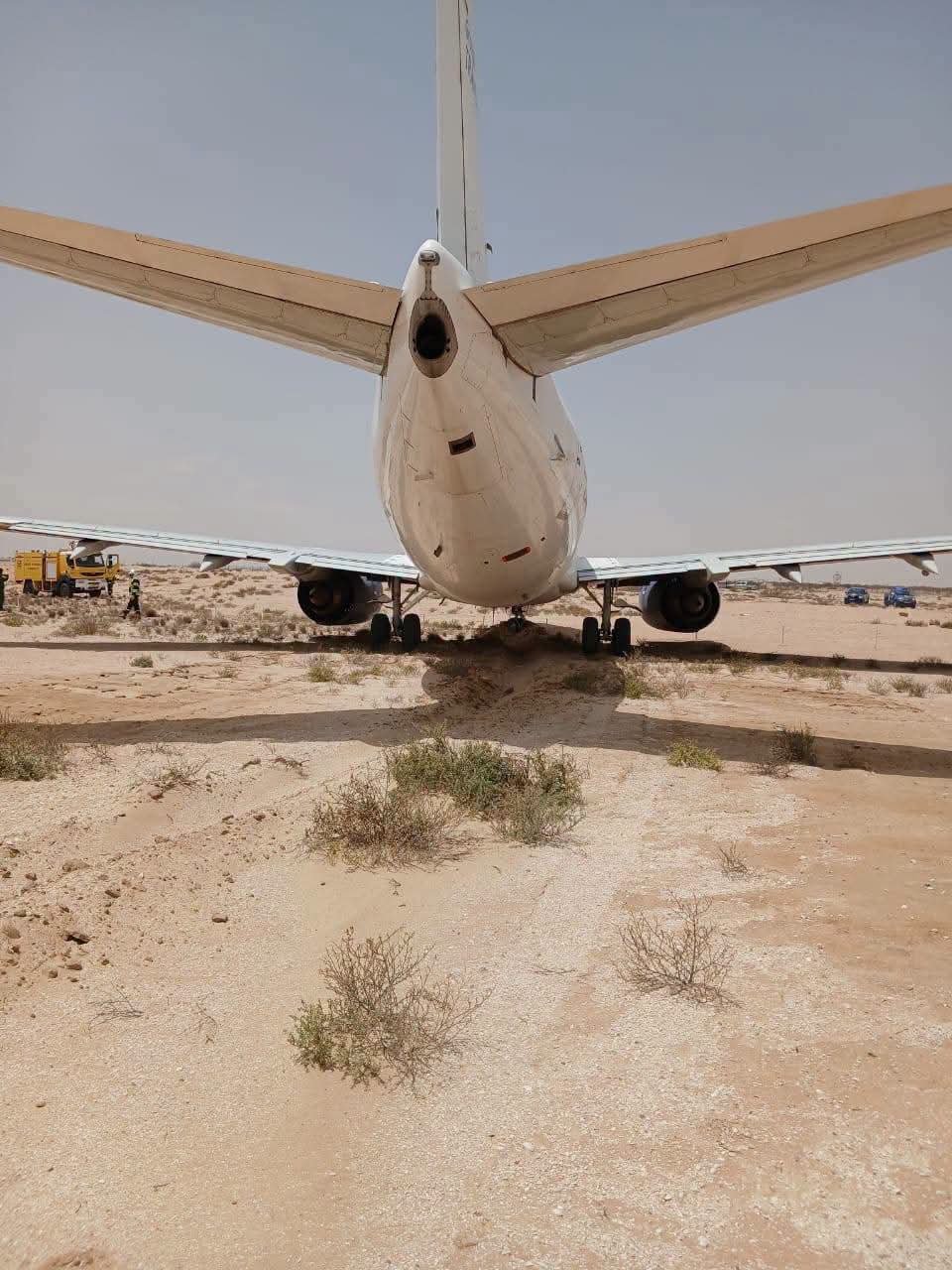 طائرة صغيرة مخصصة لنقل بعثة نادي الجمارك تخرج عن مدرج مطار نواكشوط بعد محاولتها الإقلاع 