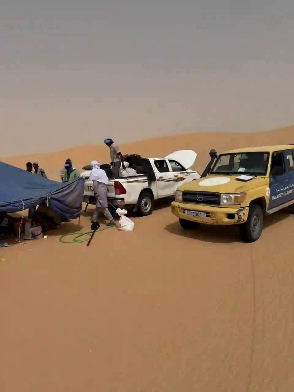 وفاة منقب عن الذهب وإصابة خمسة آخرين في حادث سير بتيرس الزمور شمال موريتانيا