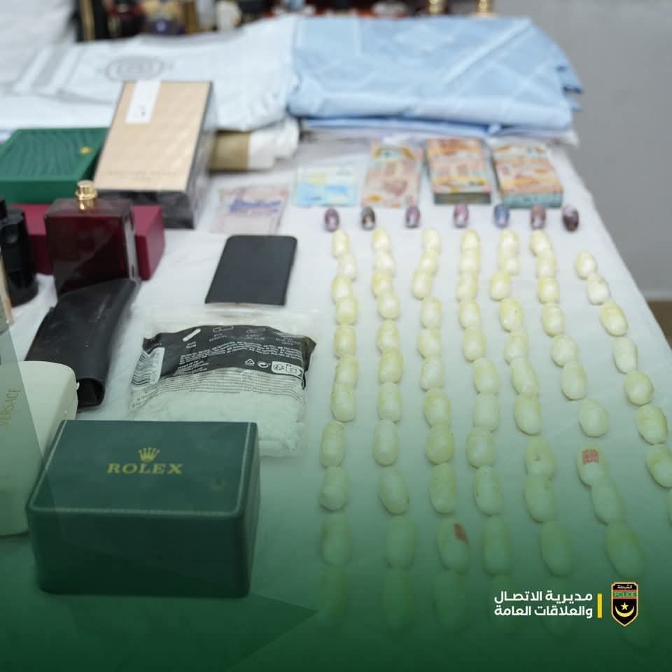 الأمن الموريتاني يطيح بشبكة لترويج والمتاجرة بالمخدرات